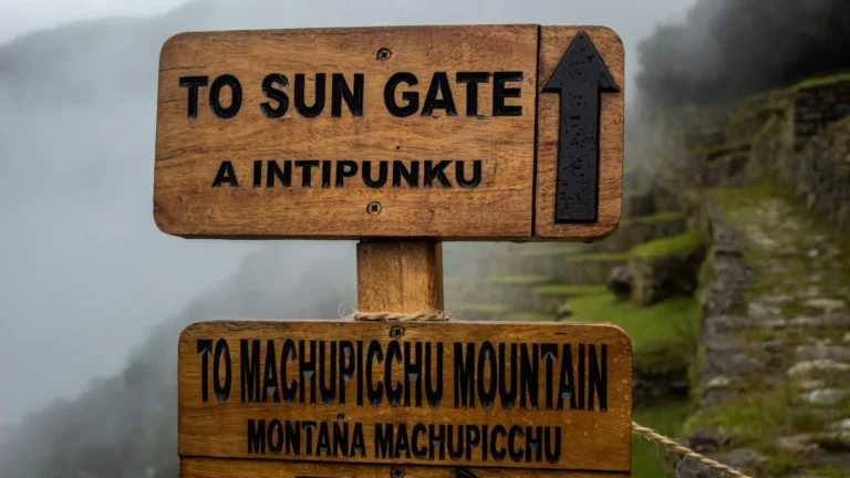 BG inca trail in april